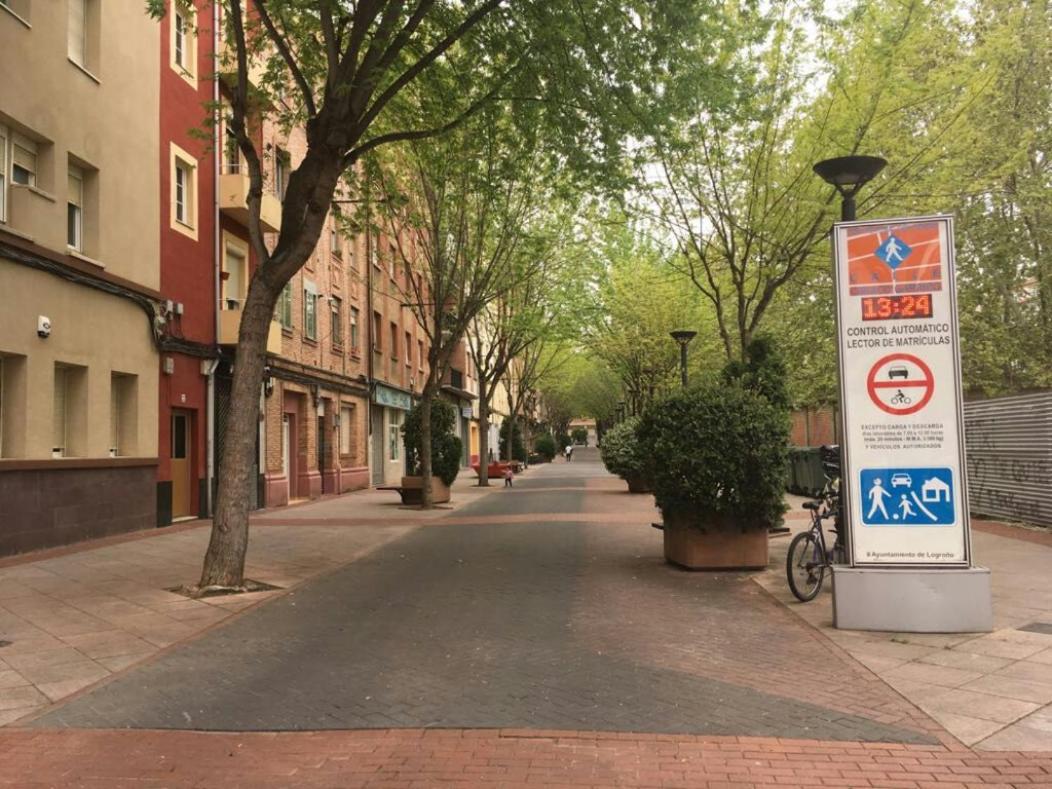 Centrico Apartament al lado de la estacion d tren Logroño Exterior foto