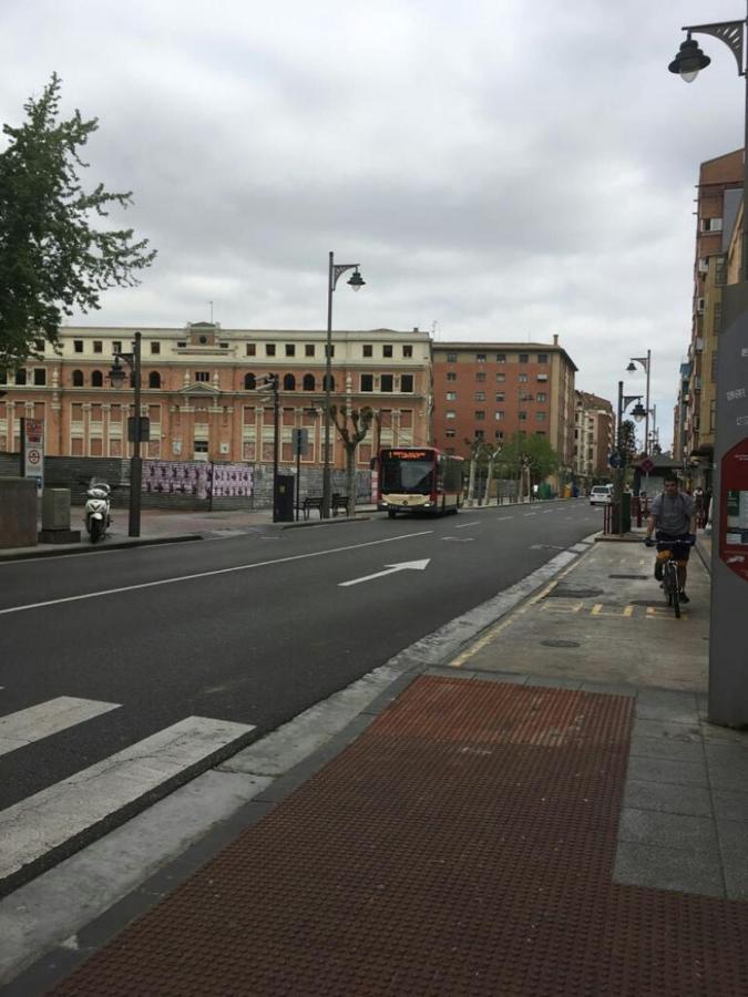 Centrico Apartament al lado de la estacion d tren Logroño Exterior foto